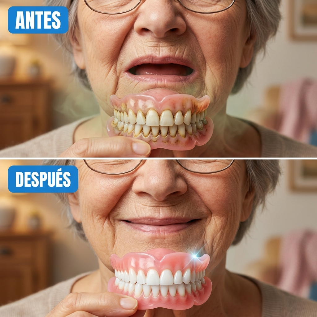 Oraluxe™ Tu aparato parece limpio. No lo está.