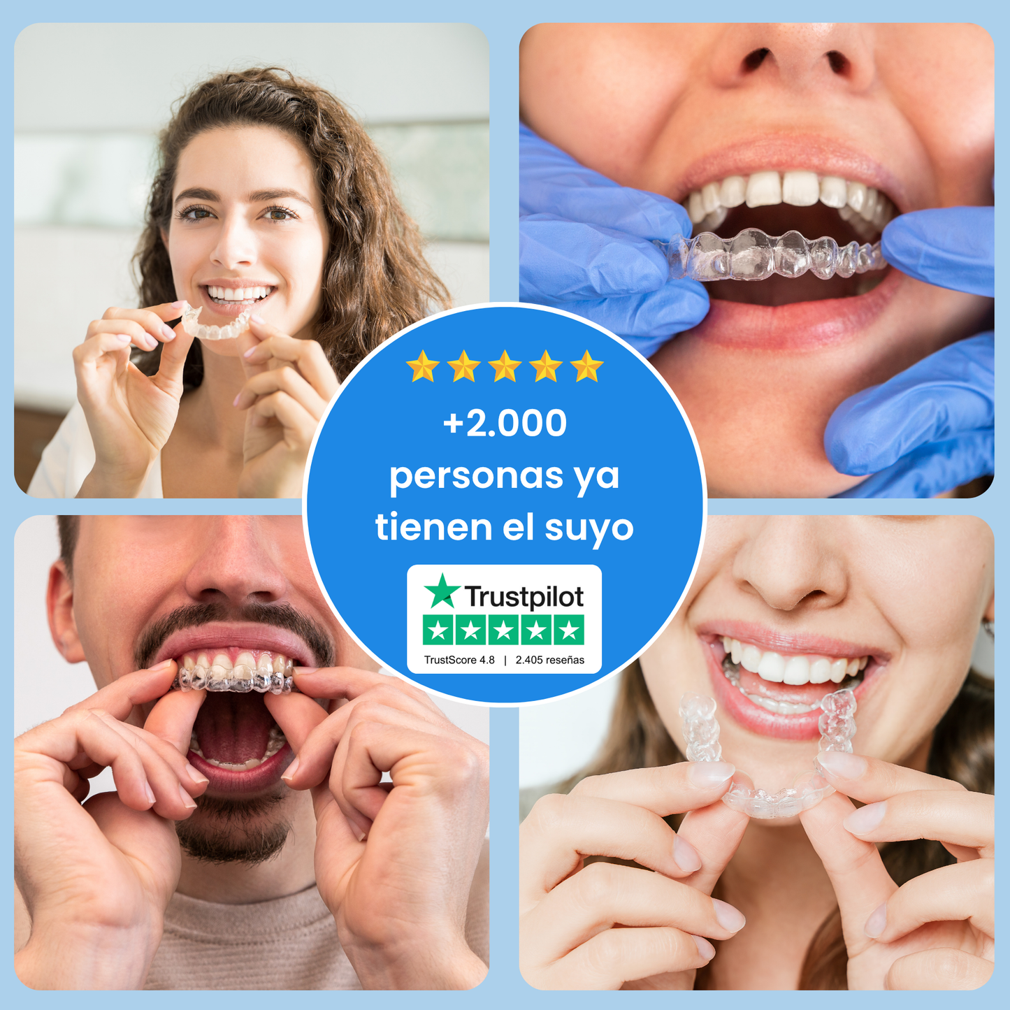 Oraluxe™ Tu aparato parece limpio. No lo está.