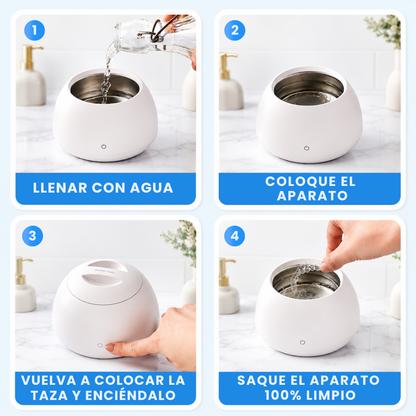 Oraluxe™ Tu aparato parece limpio. No lo está.