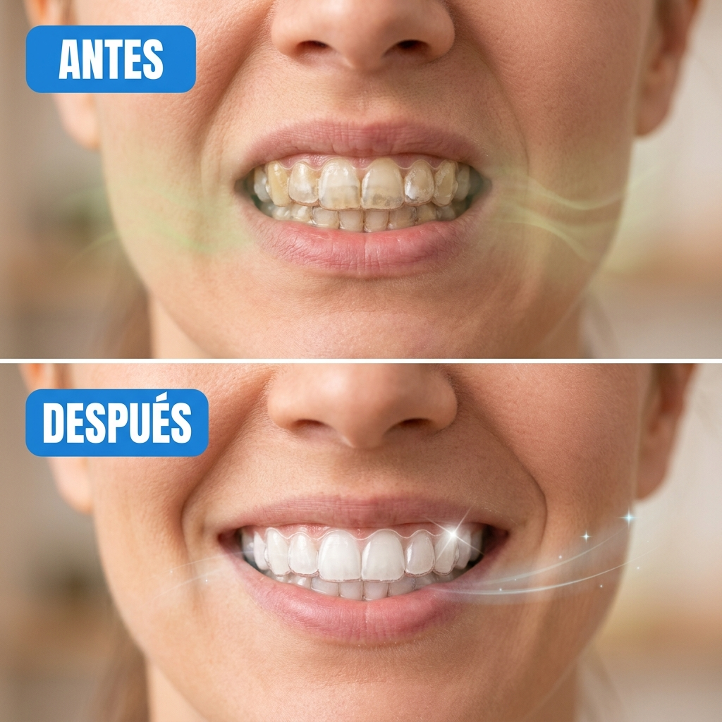 Oraluxe™ Tu aparato parece limpio. No lo está.